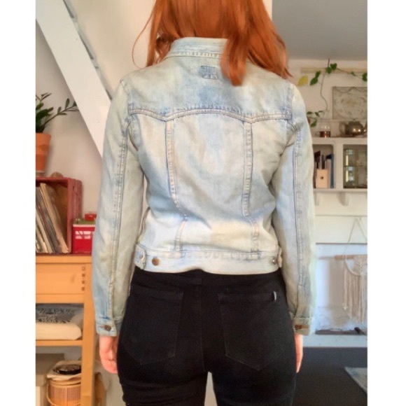 Ombré denim jacket - Picture 3 of 4